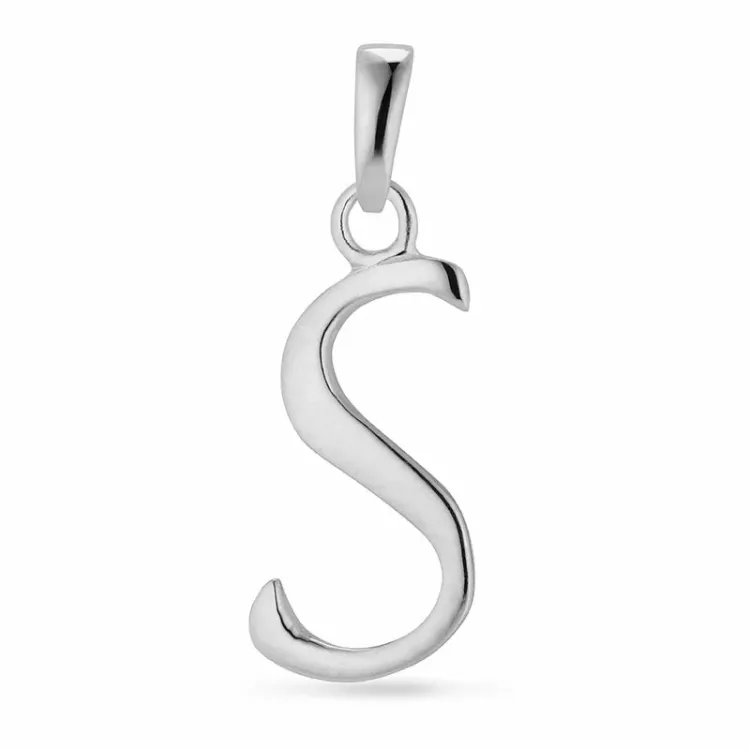 bokstav s hängen i silver - My Letter