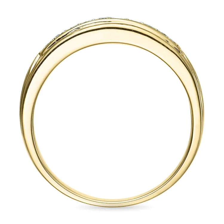 Diamant ring i 9 karat guld 0,07 ct