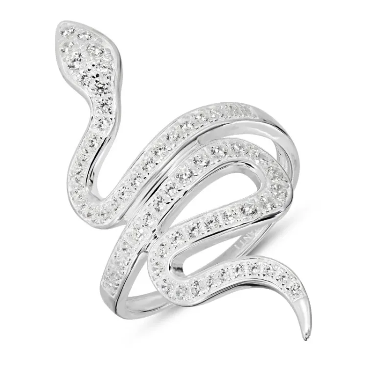 zirkon ring i silver