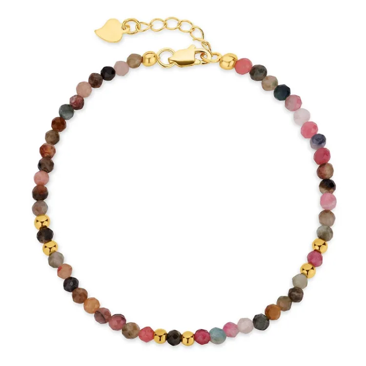 armband med turmalin - Loom Stones