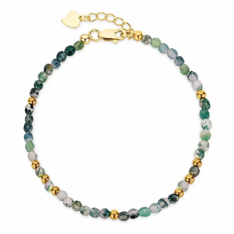 armband med agat - Loom Stones