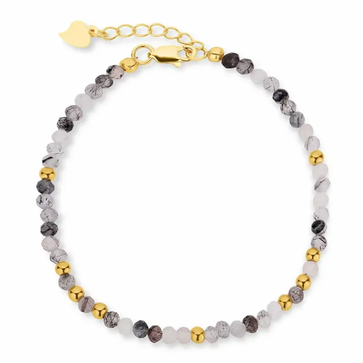 armband med kvarts - Loom Stones