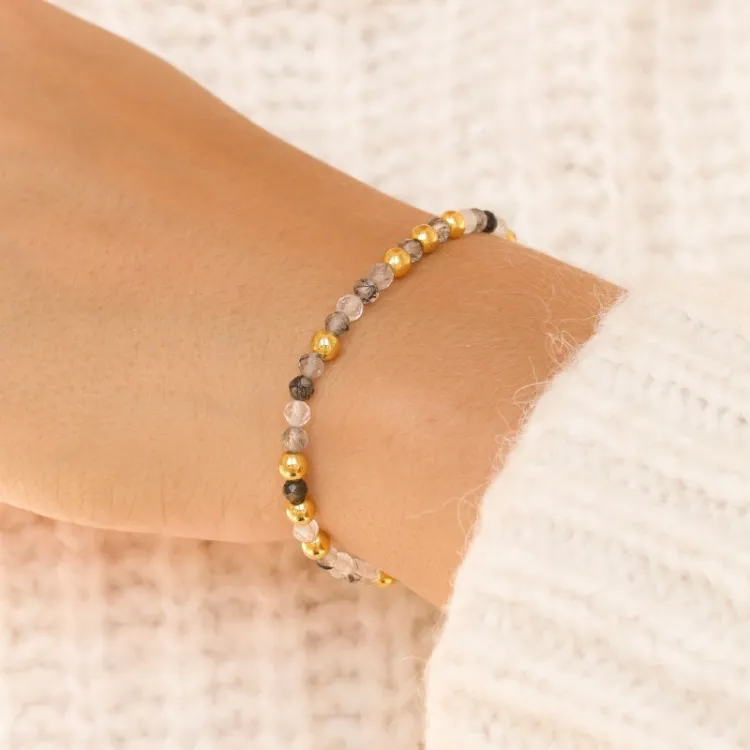 armband med kvarts - Loom Stones