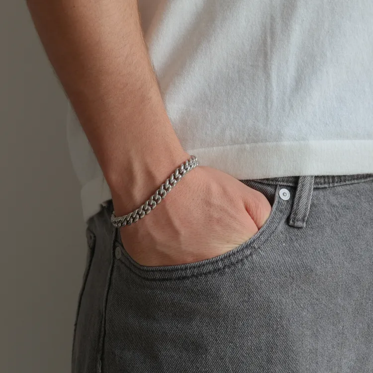 panzerarmband i stål  x 8 mm