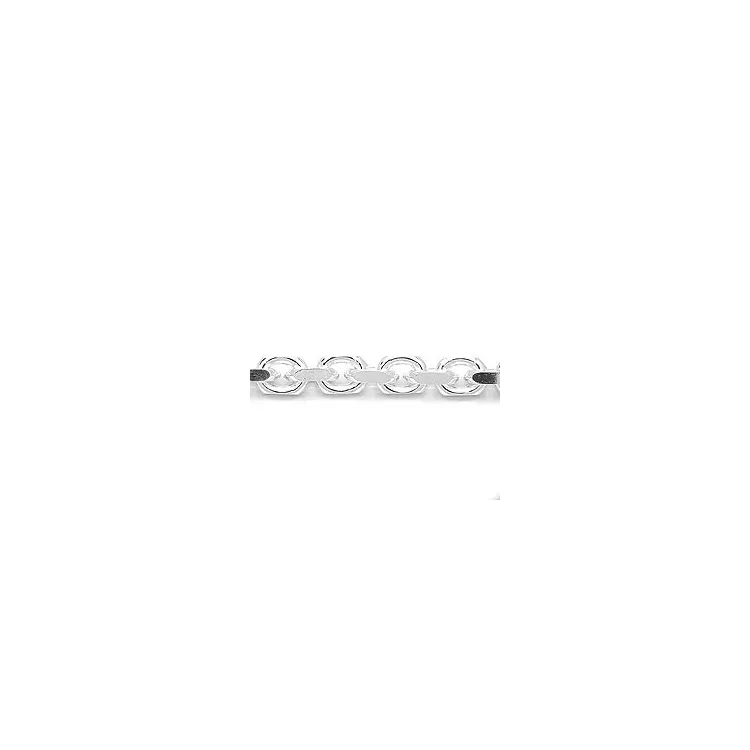 ankerhalskedja i silver 45 cm x 5,6 mm