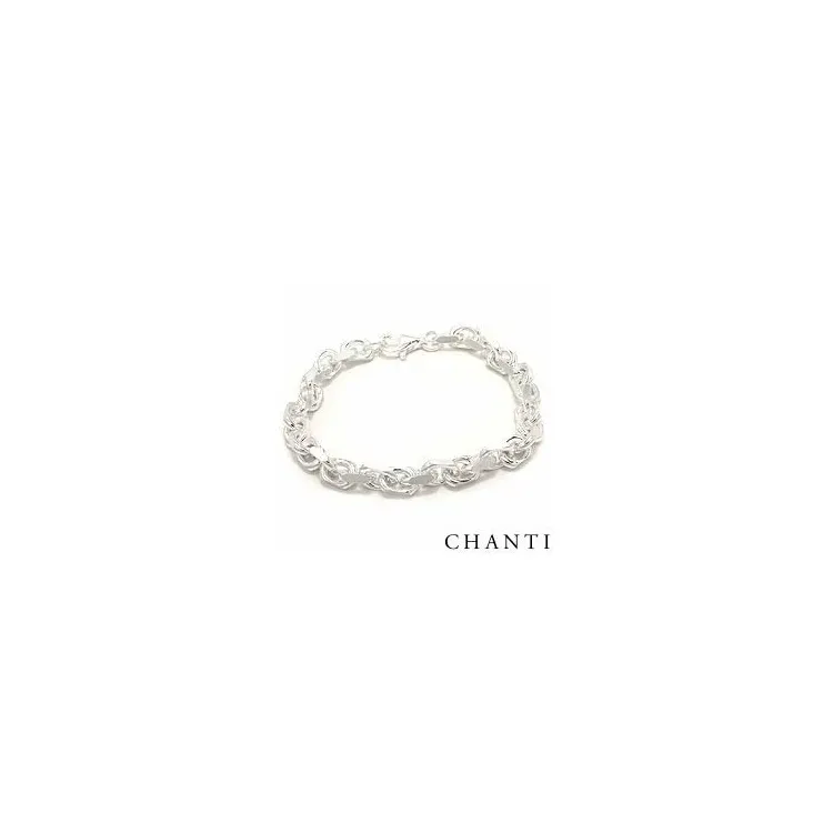 Ankerarmband i silver 22 cm x 6,6 mm