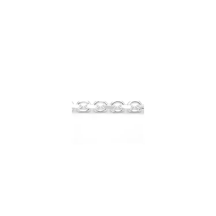 Ankerarmband i silver 22 cm x 6,6 mm