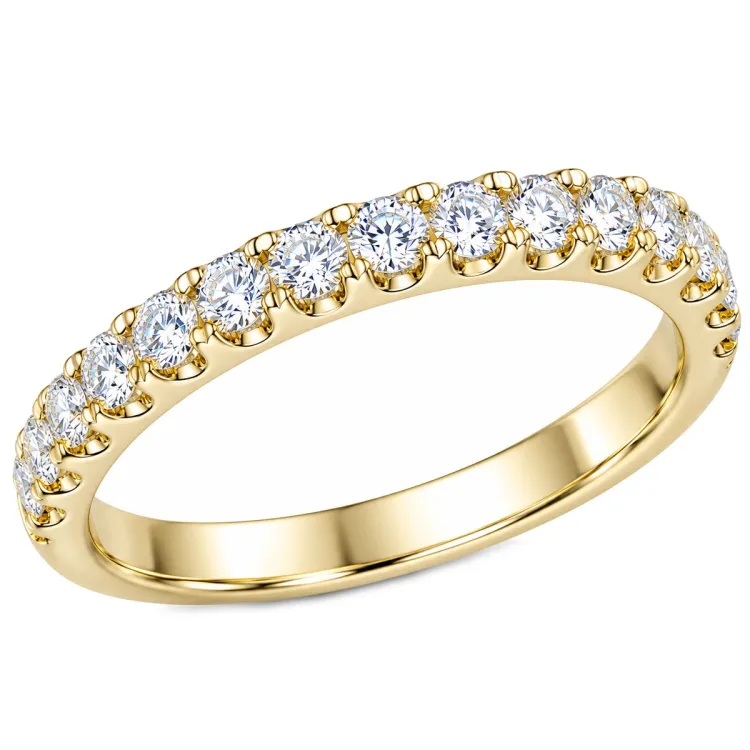 lab grown diamant ring i 14  karat guld 0,51 ct