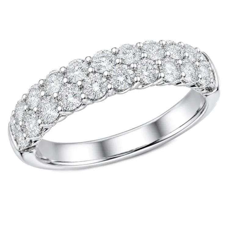 lab grown diamant ring i 14  karat vitguld 1,50 ct