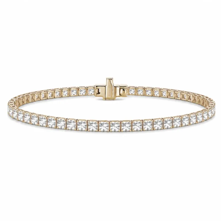 tennisarmband 2,69 ct i 14  karat guld
