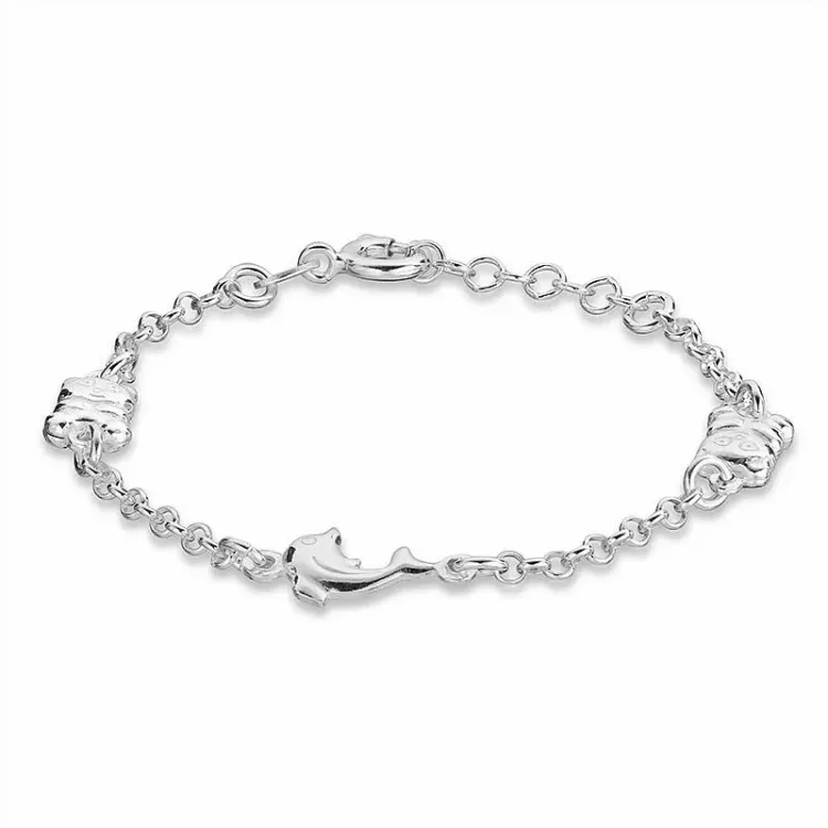 barnarmband i silver
