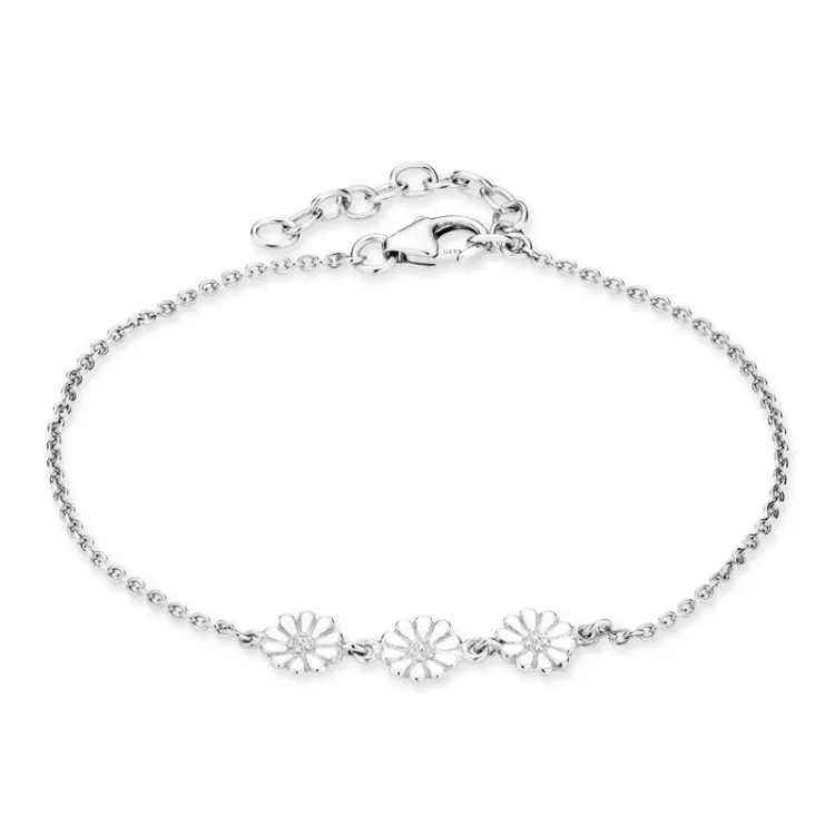 prästkrage armband i silver - Maggie