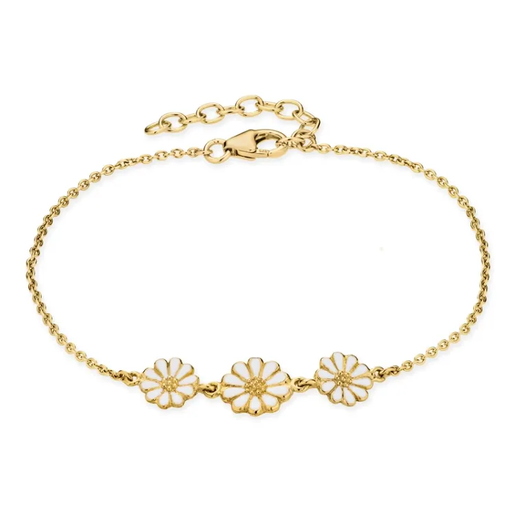 prästkrage armband i förgyllt silver - Maggie