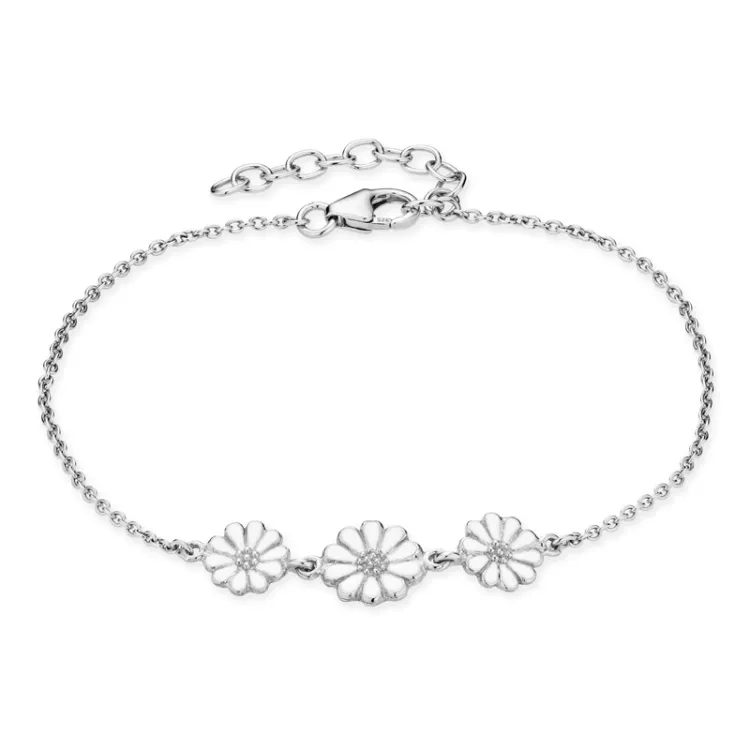 prästkrage armband i silver - Maggie
