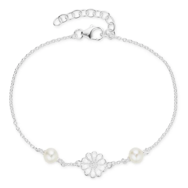 prästkrage armband i silver