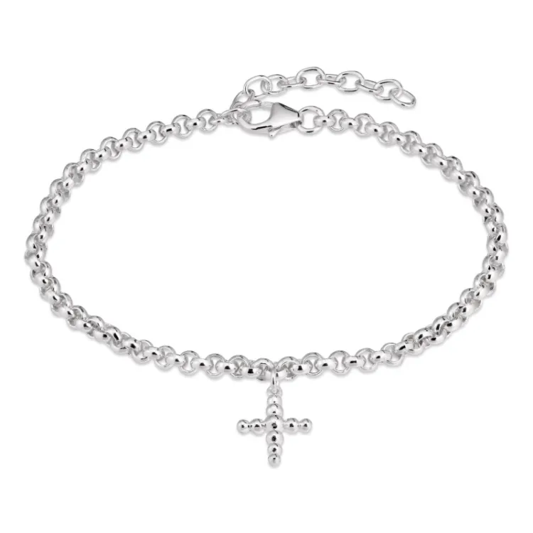 kors armband i silver - Amoré