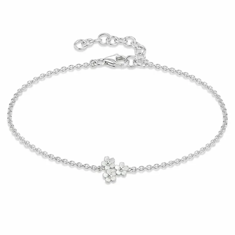 prästkrage armband i silver - Majse