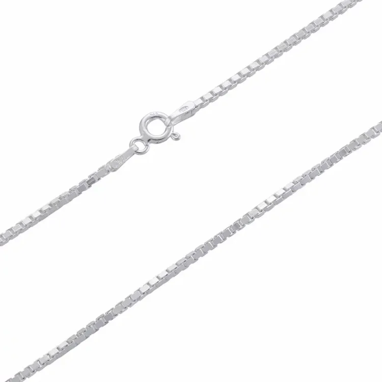 veneziahalskedja i silver 50 cm x 1,4 mm