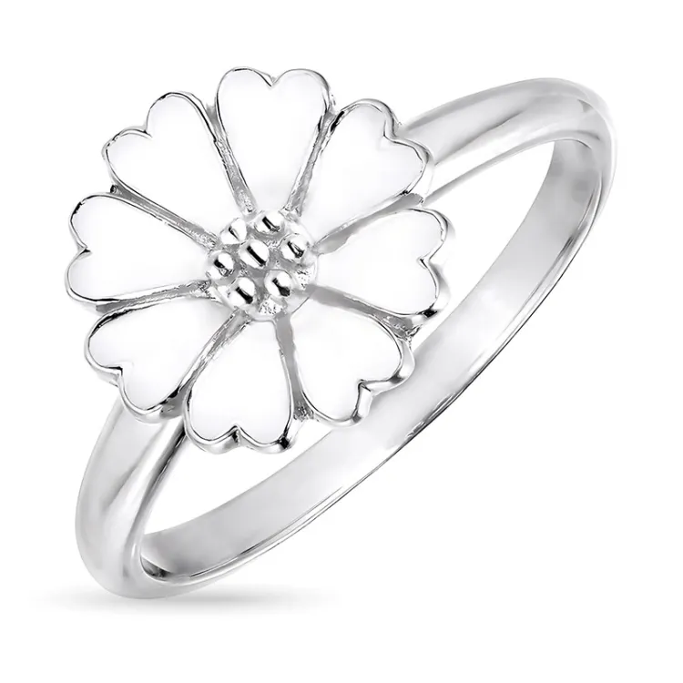 11 mm prästkrage ring i silver - Magda