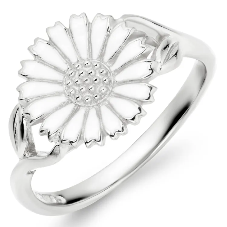 11 mm prästkrage ring i silver - Marie