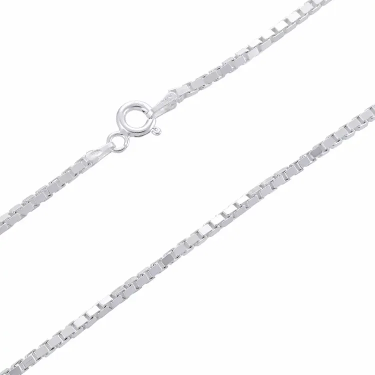 veneziahalskedja i silver 60 cm x 1,8 mm