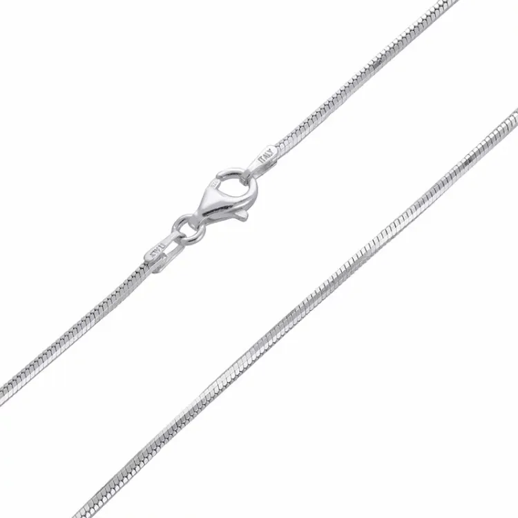 ormhalskedja i silver 45 cm x 1,4 mm
