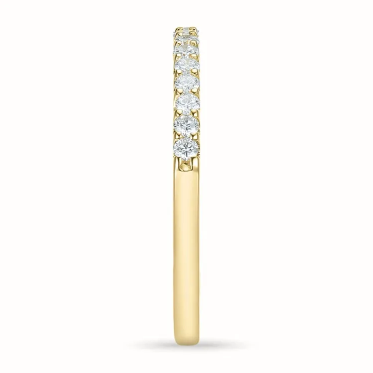 Diamant alliancring i 14  karat guld 0,25 ct