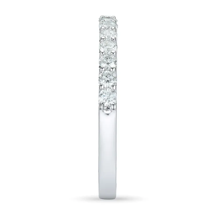 Diamant alliancring i 14  karat vitguld 0,49 ct