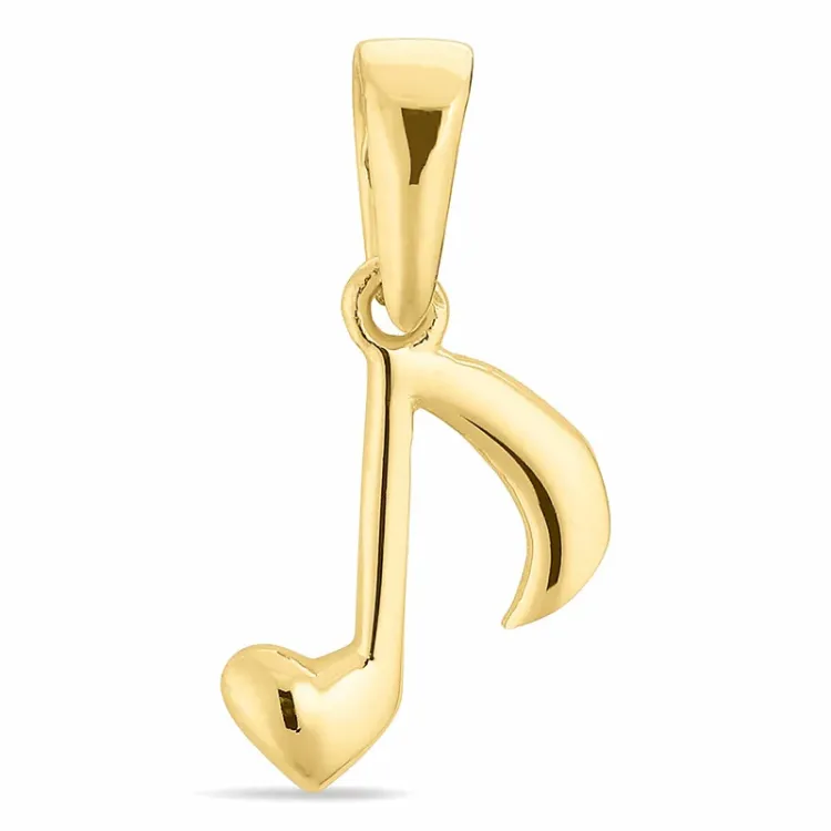 nod hängen i 8 karat guld - Gold Collection