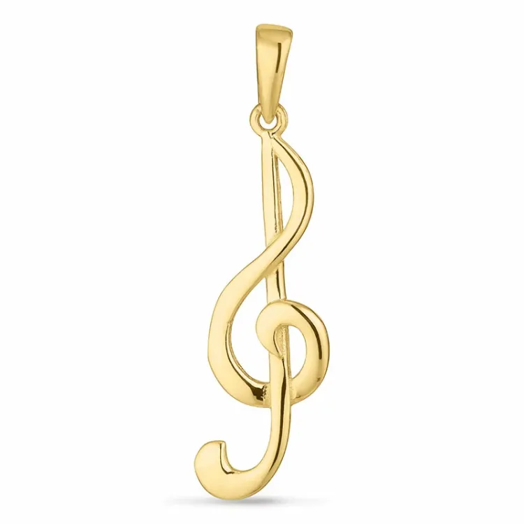 nod hängen i 8 karat guld - Gold Collection