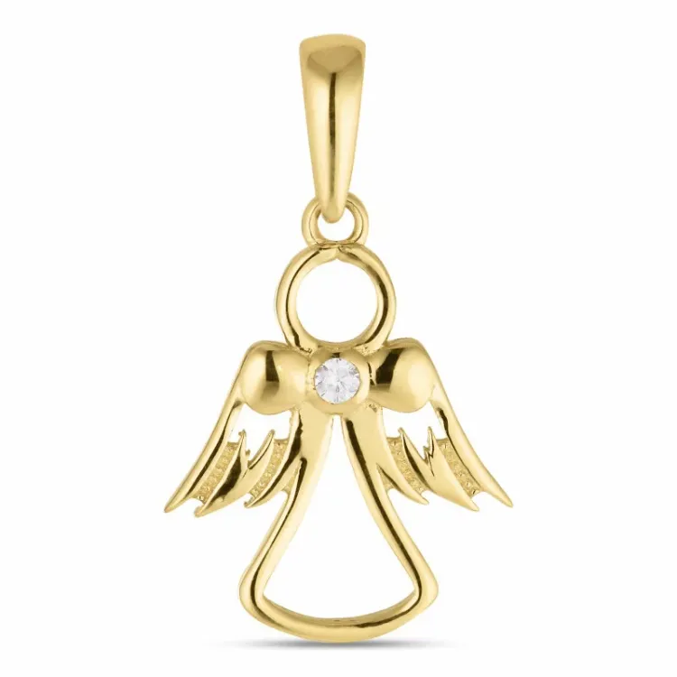 ängel hängen i 8 karat guld - Gold Collection