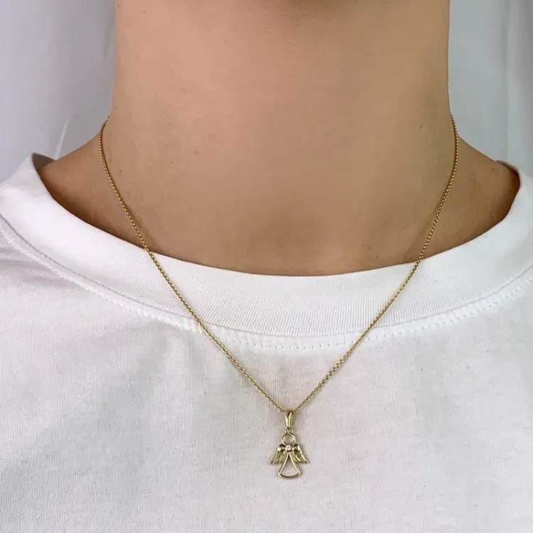 ängel hängen i 8 karat guld - Gold Collection