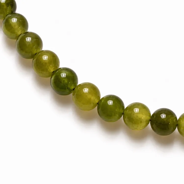 grön agat armband i förgyllt stål - AURA