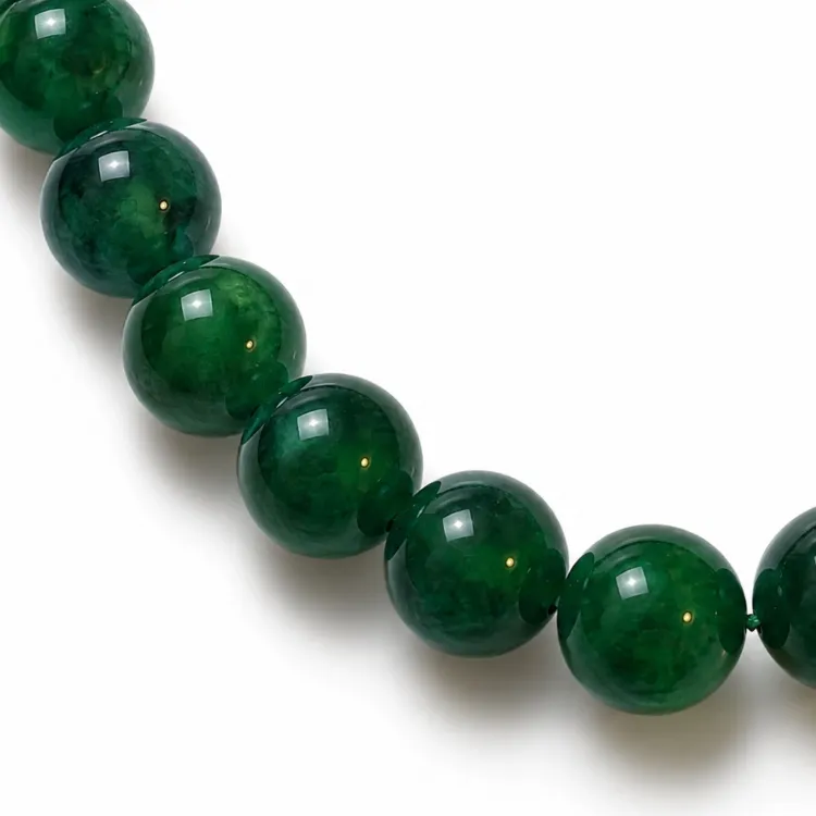 grön agat armband i förgyllt stål - AURA