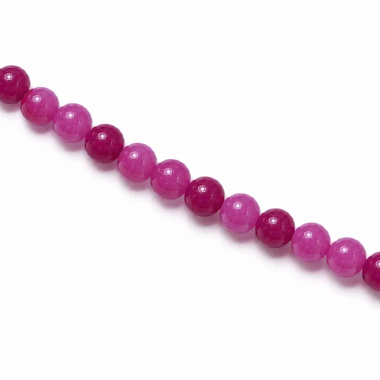 pink turmalin armband i förgyllt stål - AURA