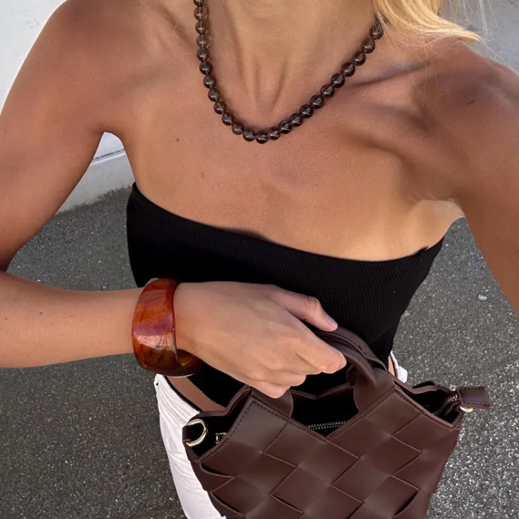 brun bangle i harts - AURA