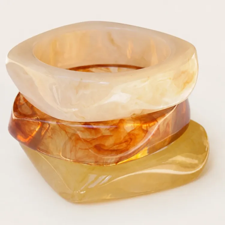 brun bangle i harts - AURA