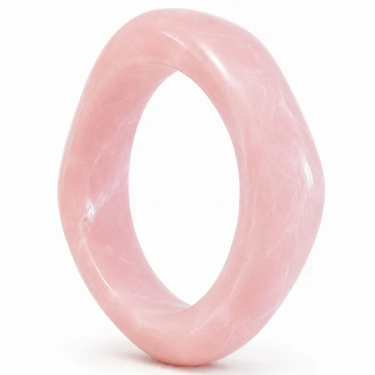 rosa bangle i harts - AURA