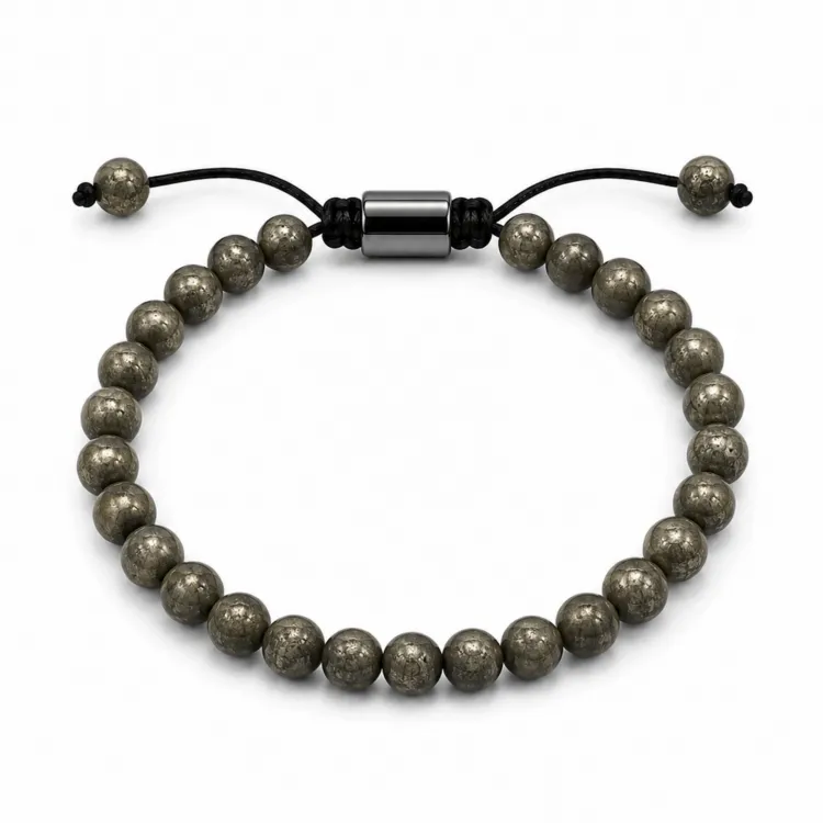 pyrit armband i nylon med justerbar snodd