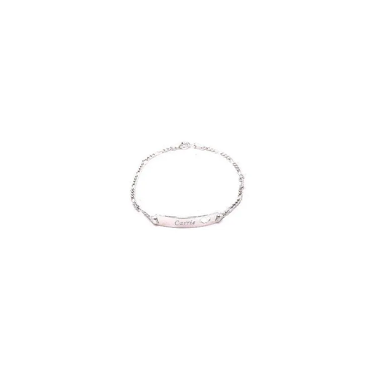 Namn armband i silver