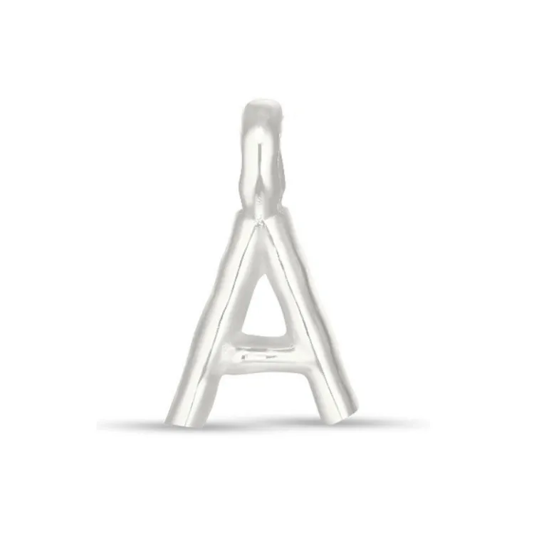 bokstav a hängen i silver - My Letter
