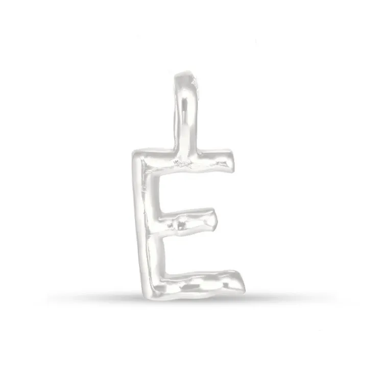 bokstav e hängen i silver - My Letter