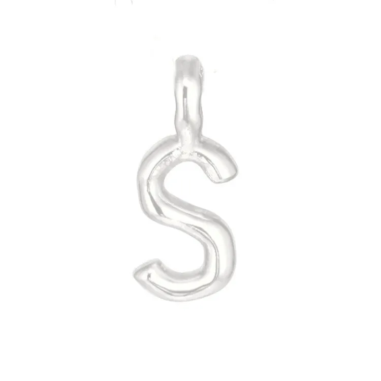 bokstav s hängen i silver - My Letter