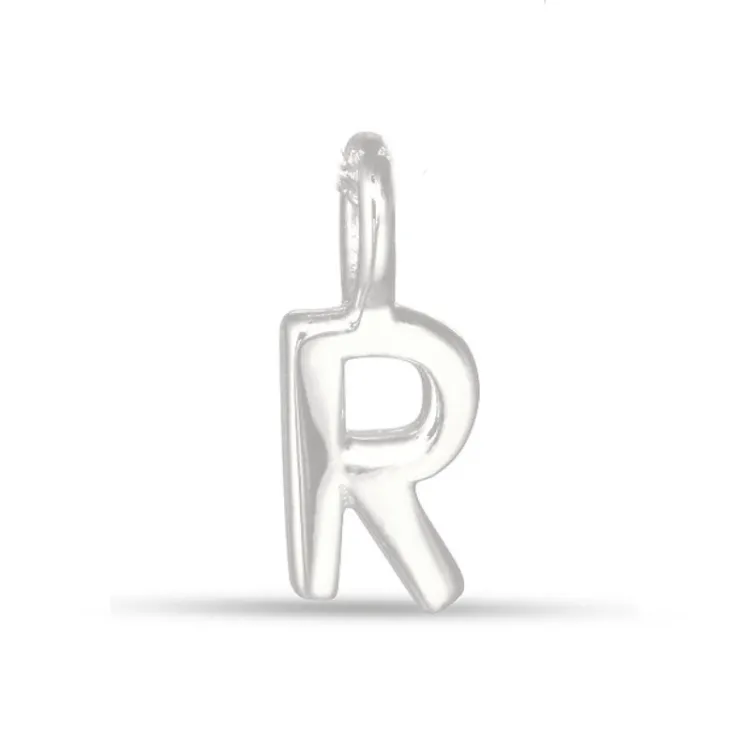 bokstav r hängen i silver - My Letter