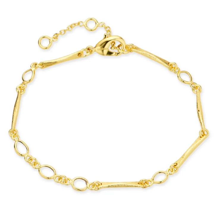 armband i förgylld mässing - Eliné