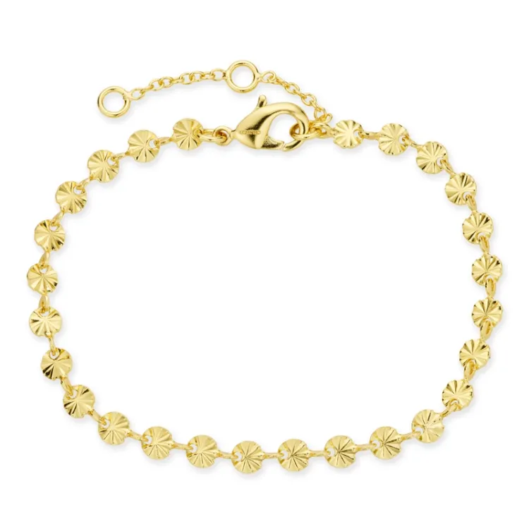 armband i förgylld mässing - Eliné