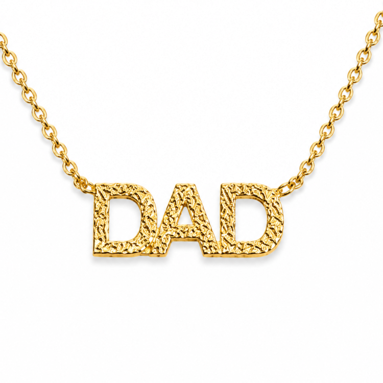 dad halsband i förgylld mässing - Eliné
