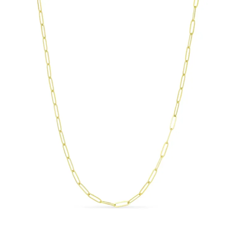 vattentät halsband i förgyllt stål 40 + 5 cm x 3,5 mm  - OCEANA