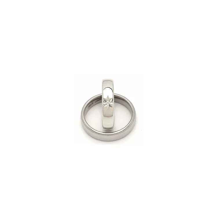 Vigselsringar i silver 0,020 ct