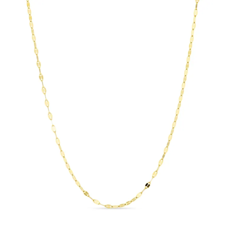 vattentät halsband i förgyllt stål 40+5 cm x 2 mm  - OCEANA